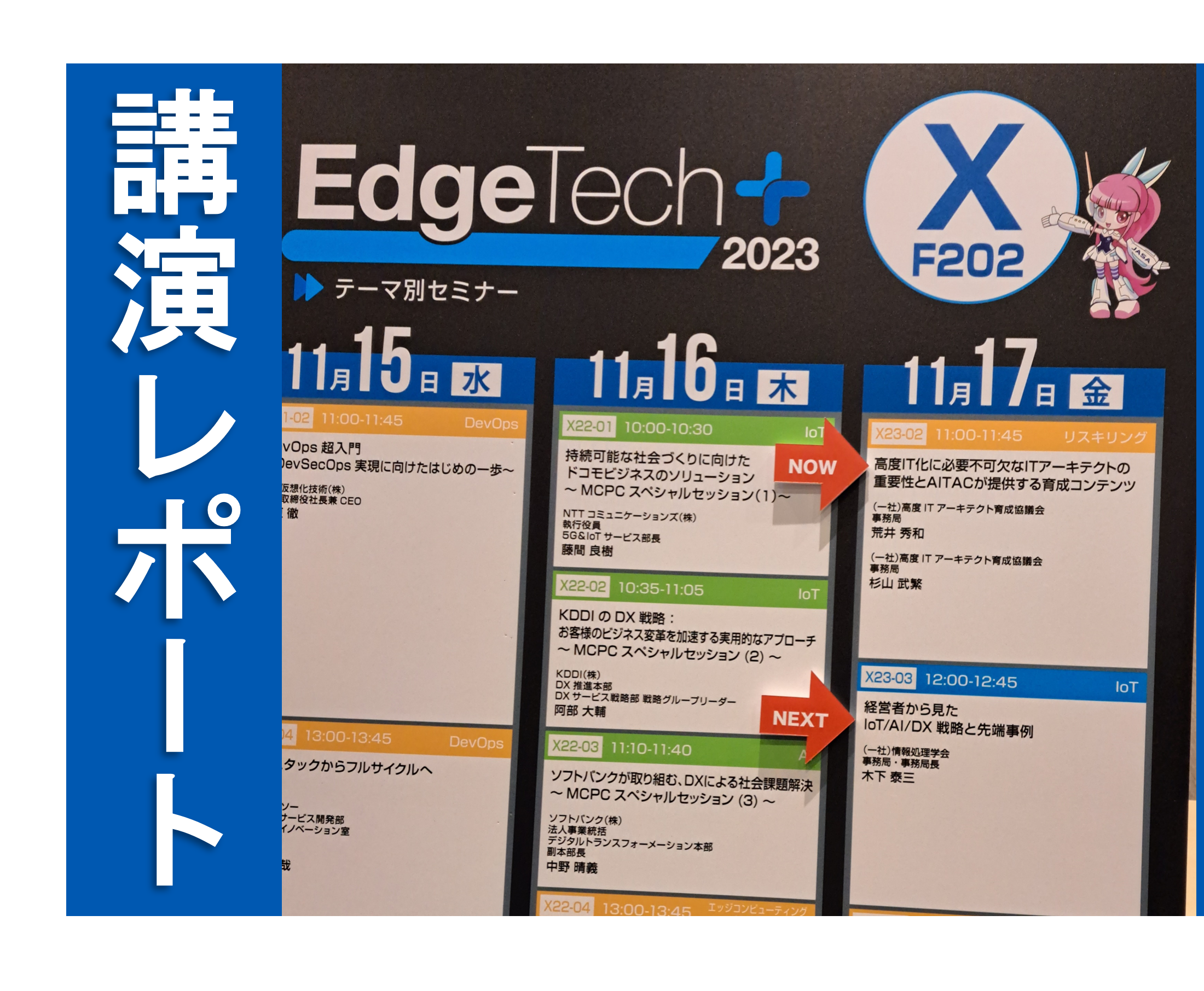 EdgeTech＋2023で登壇しました！